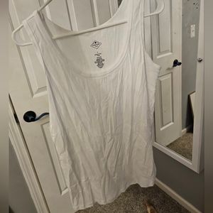 White tank top